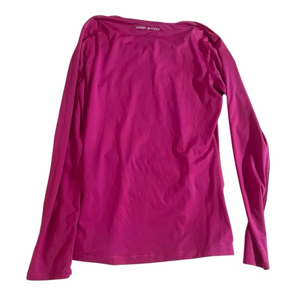 Under Armour Fuchsia Long Sleeve Top - Picture 2 of 7